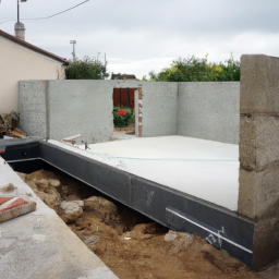 Agrandissement terrasse pour jardin suspendu Verdun